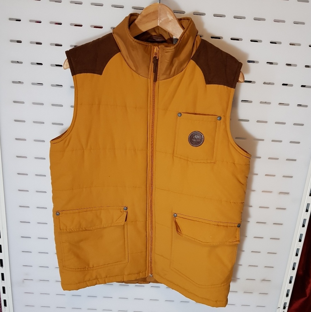 Timberland Waxed Down Vest Size:XL